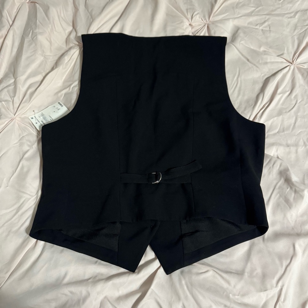 LOWEST PRICE ✨ Good American Suited Black Vest - Picture 4 of 10